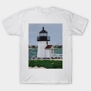 Brant Point Lighthouse Nantucket T-Shirt